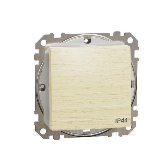Зображення Schneider Electric з серії Sedna Design SDD280106 кольору світлого дерева