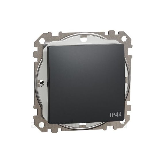 Фото Schneider Electric серии Sedna Design, Sedna Elements SDD214106 черного цвета