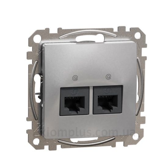 Фото Schneider Electric серии Sedna Design, Sedna Elements SDD113452 цвета алюминий
