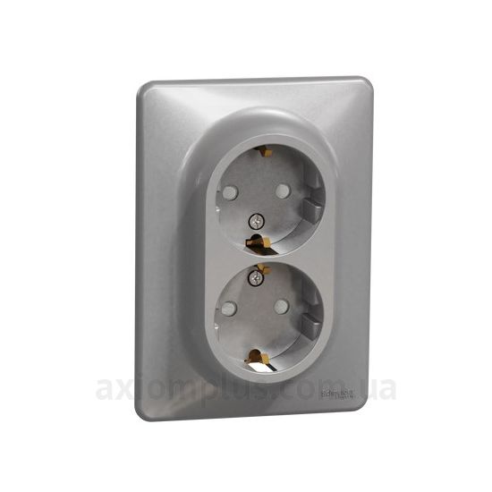 Фото Schneider Electric серии Sedna Design SDD313221 цвета алюминий