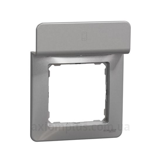 Фото Schneider Electric з серії Sedna Design SDD313809 алюмінієвого кольору