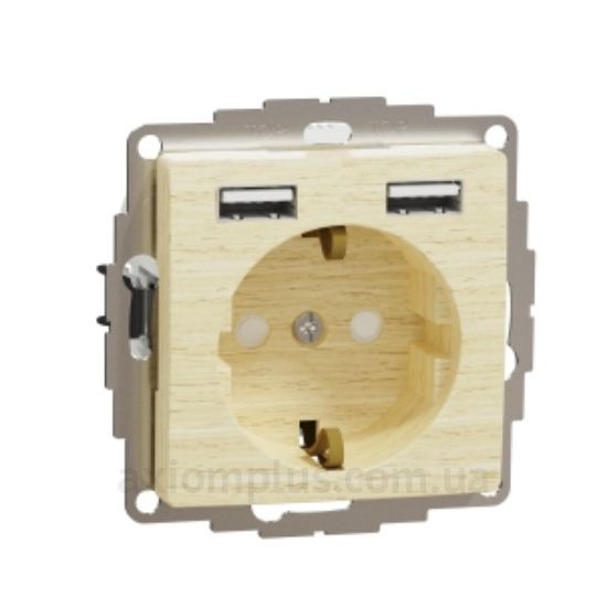 Изображение Schneider Electric из серии Sedna Design, Sedna Elements SDD180052 «под светлое дерево»