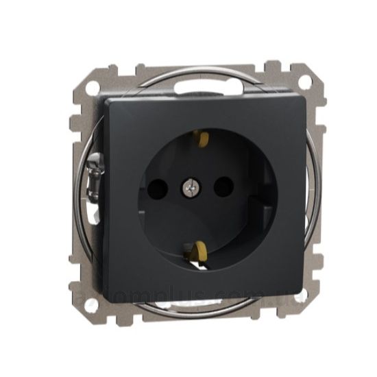 Изображение Schneider Electric серии Sedna Design, Sedna Elements SDD114022 черного цвета