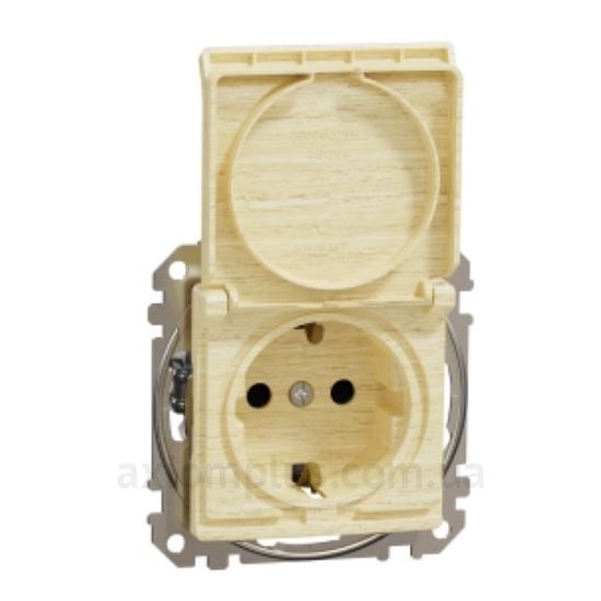 Фото Schneider Electric з серії Sedna Design SDD180024 кольору світлого дерева