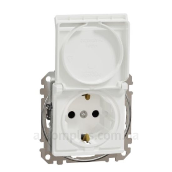 Фото Schneider Electric серии Sedna Design, Sedna Elements SDD111024 белого цвета
