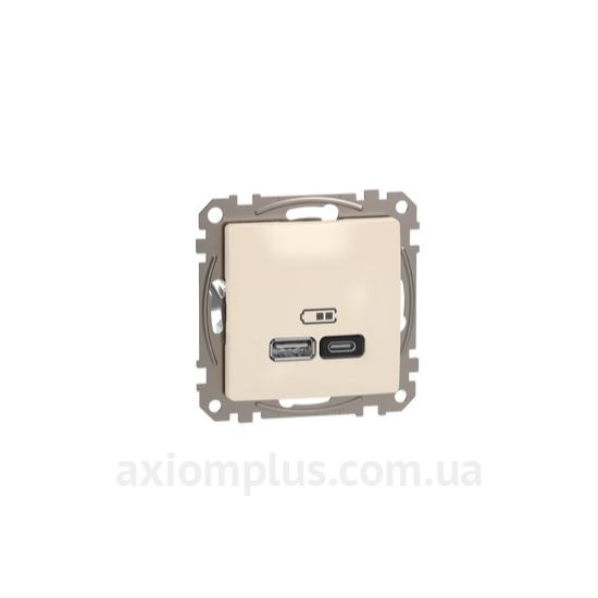 Фото Schneider Electric серии Sedna Design, Sedna Elements SDD112404 бежевого цвета