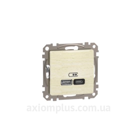 Фото Schneider Electric серии Sedna Design, Sedna Elements SDD180404 «под светлое дерево»