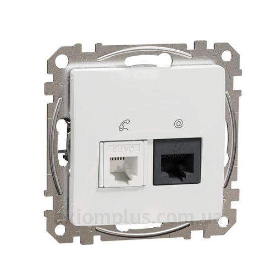 Изображение Schneider Electric серии Sedna Design, Sedna Elements SDD111468 белого цвета