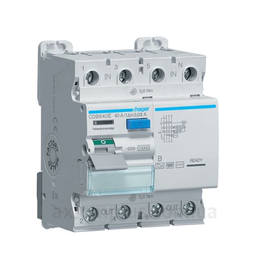 Hager CDB640E фото