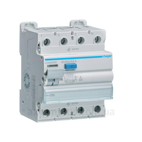 Hager CGA640D фото