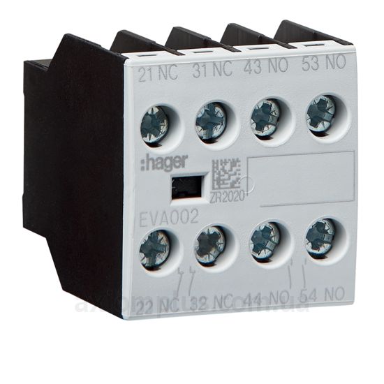 Дополнительный контакт Hager EVA002 фото