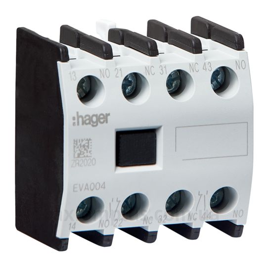 Дополнительный контакт Hager EVA004 фото