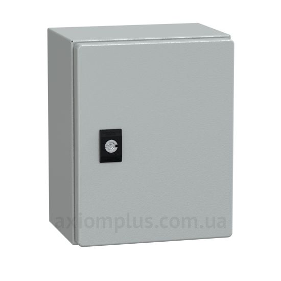 Фото сірий монтажний бокс Schneider Electric Spacial CRN NSYCRN252150P розмір 250х200х150мм