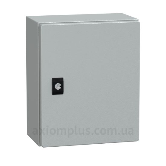 Зображення сірий монтажний бокс Schneider Electric Spacial CRN NSYCRN325150P габарити 300х250х150мм
