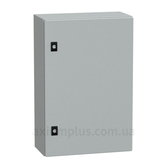 Фото серый монтажный бокс Schneider Electric Spacial CRN NSYCRN64200P габариты 600х400х200мм