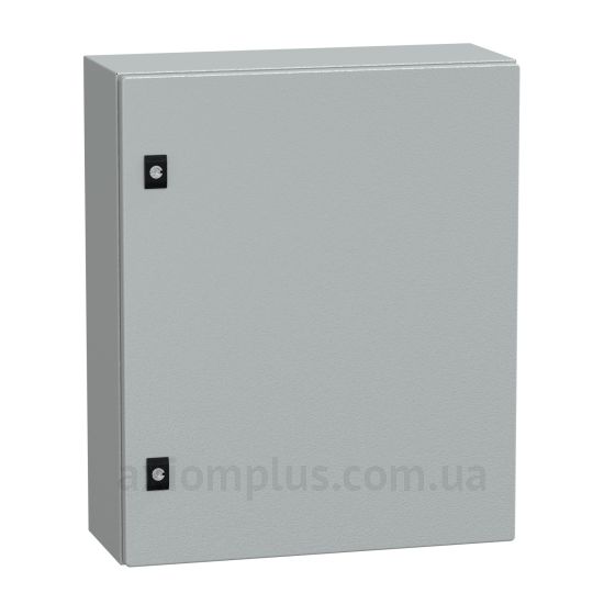 Фото серый монтажный бокс Schneider Electric Spacial CRN NSYCRN65200P габариты 600х500х200мм