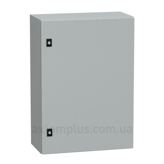 Фото серый монтажный бокс Schneider Electric Spacial CRN NSYCRN75250P габариты 700х500х250мм