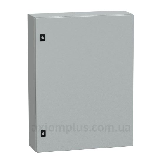 Фото серый монтажный бокс Schneider Electric Spacial CRN NSYCRN86200P габариты 800х600х200мм