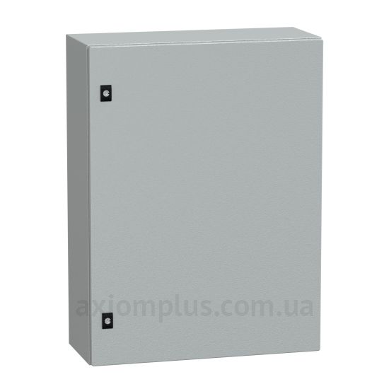 Фото серый монтажный бокс Schneider Electric Spacial CRN NSYCRN86250P размер 800х600х250мм