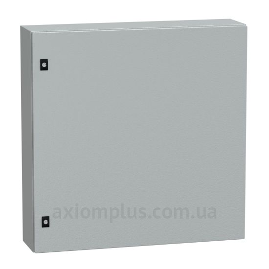 Фото серый монтажный бокс Schneider Electric Spacial CRN NSYCRN88200P размер 800х800х200мм