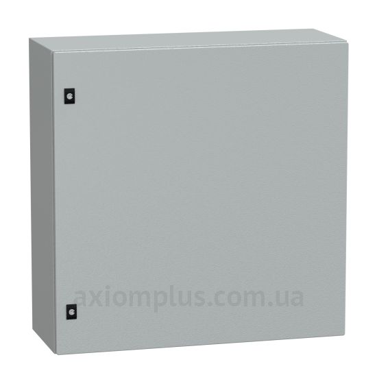 Зображення сірий монтажний бокс Schneider Electric Spacial CRN NSYCRN88300P розмір 800х800х300мм
