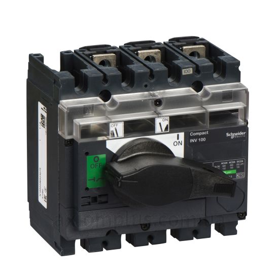 Корпусний рубильник 3P вимикач навантаження 0-1 Schneider Electric 31160
