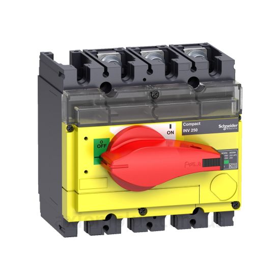 Корпусный разрывной 3P выключатель нагрузки 0-1 на 250А Schneider Electric 31186