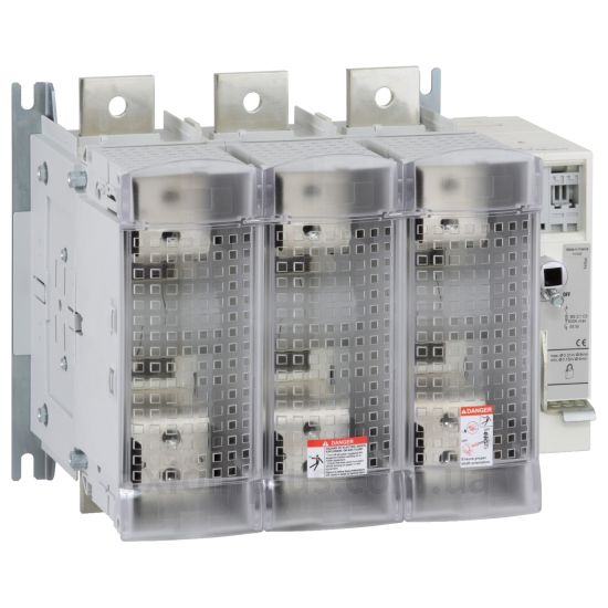 Корпусный разрывной 3P выключатель нагрузки 0-1 на 630А Schneider Electric GS2SB3