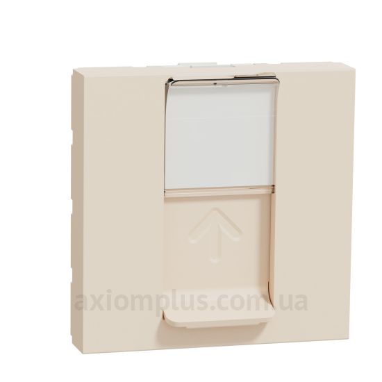 Фото Schneider Electric серії Unica Pure NU341144 бежевого кольору