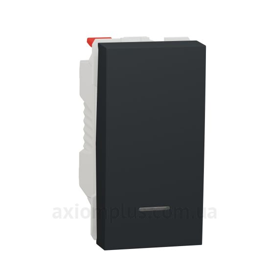 Фото Schneider Electric з серії Unica Pure NU310654N антрацитового кольору
