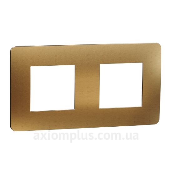 Фото Schneider Electric серии Unica Studio Metal NU280457M цвета меди