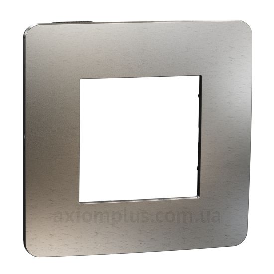 Фото Schneider Electric серии Unica Studio Metal NU280256M цвета хром