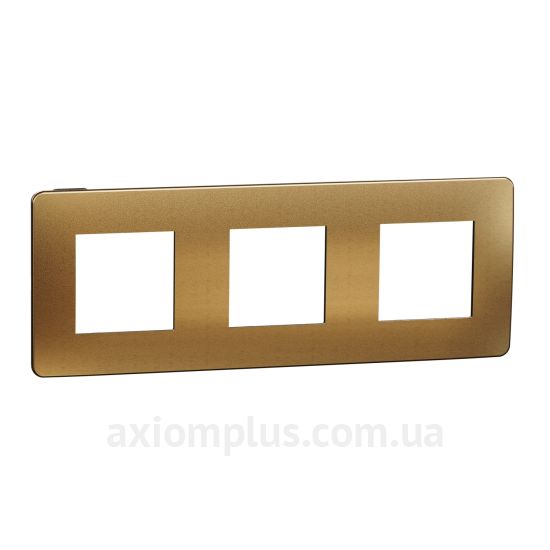 Фото Schneider Electric з серії Unica Studio Metal NU280658M мідного кольору