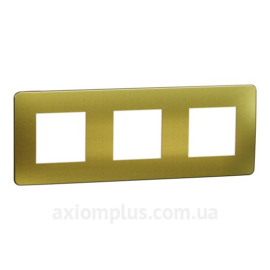 Фото Schneider Electric из серии Unica Studio Metal NU280660M цвета золота