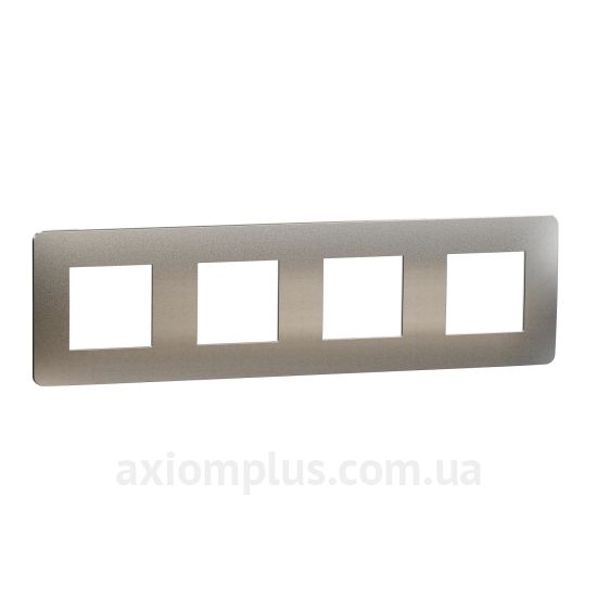 Фото Schneider Electric серії Unica Studio Metal NU280855M кольору хром