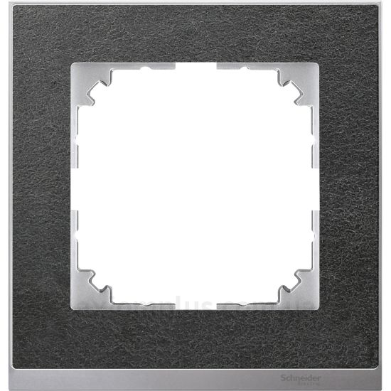 Фото Schneider Electric серии Merten System M-Pure Decor MTN4010-3669 цвета графит