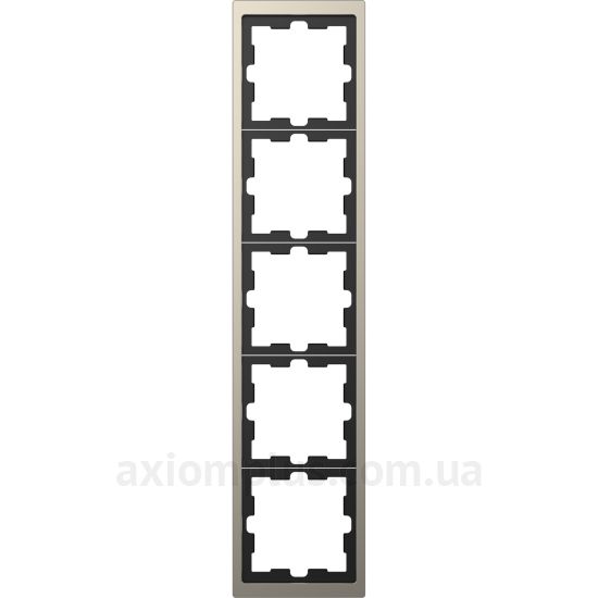 Фото Schneider Electric серії Merten D-Life MTN4050-6550 кольору нікеля