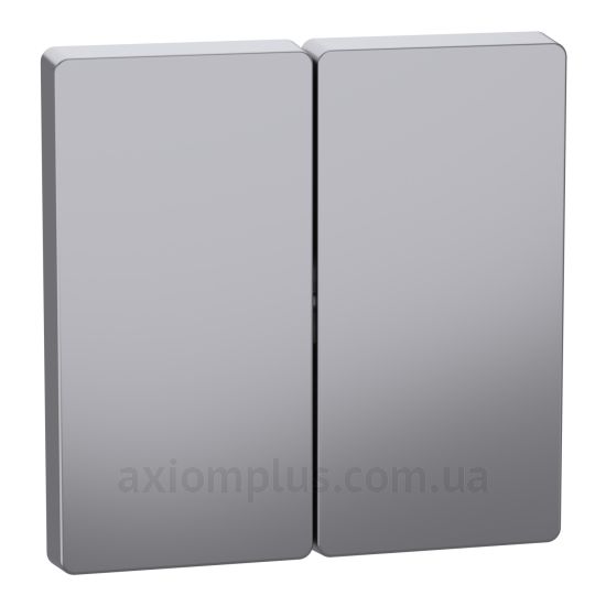 Фото Schneider Electric серии Merten D-Antique, Merten D-Life MTN3400-6036 стального цвета