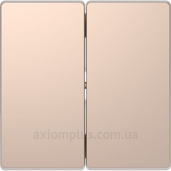 Зображення Schneider Electric з серії Merten D-Life MTN3400-6051 кольору шампані