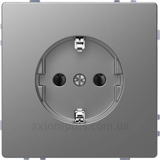 Фото Schneider Electric серии Merten D-Antique, Merten D-Life MTN2301-6036 стального цвета