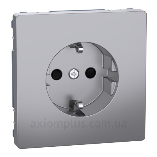 Фото Schneider Electric серії Merten D-Life MTN2300-6036 стального кольору