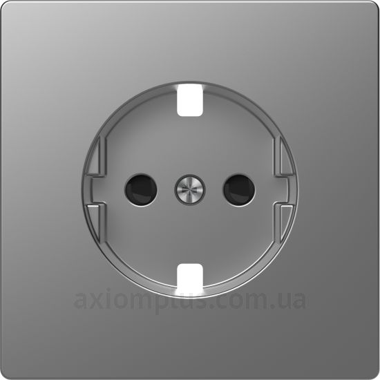 Зображення Schneider Electric з серії Merten D-Life MTN2330-6036 стального кольору
