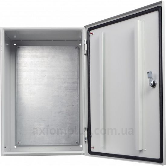 Фото серый монтажный бокс Аско-Укрем Ubox A0260020041 габариты 600х400х200мм