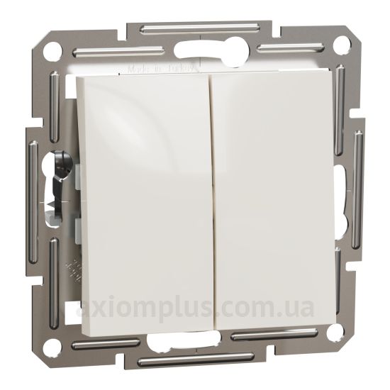 Зображення Schneider Electric з серії Asfora EPH0670123 кремового кольору