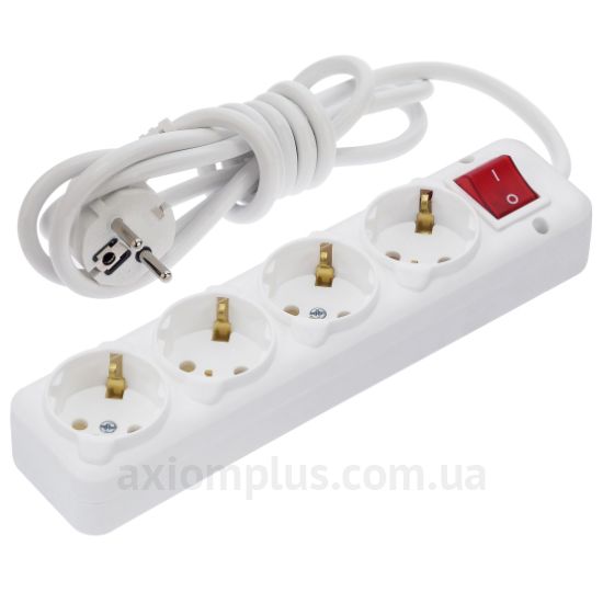 Четырехместный удлинитель NE-AD 3018-3A с з/к и кнопкой 3м 3018-3A фото