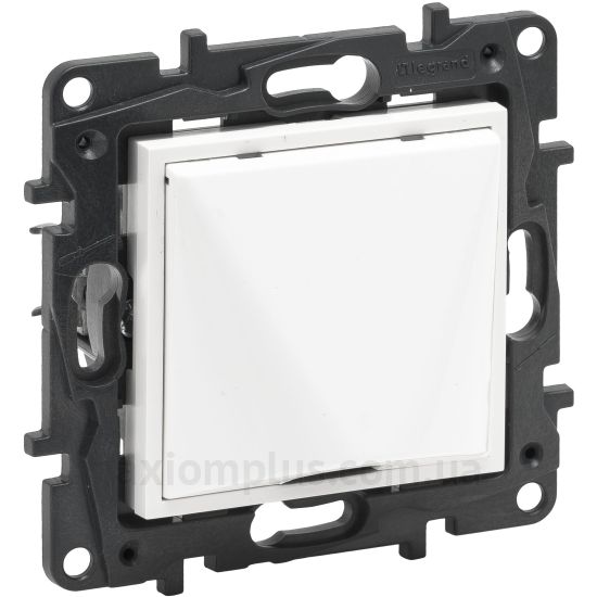 Зображення Legrand з серії Niloe Step 863129 білого кольору
