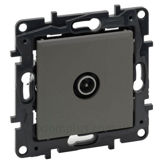 Фото Legrand из серии Niloe Step 863474 стального цвета