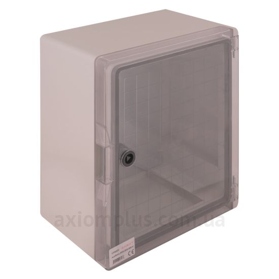 Фото серый монтажный бокс E.Next e.plbox e.plbox.300.350.165.tr габариты 300х350х165мм