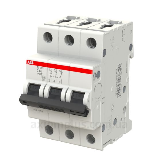 Изображение ABB SZ203-C63 (2CDS253025R0634)