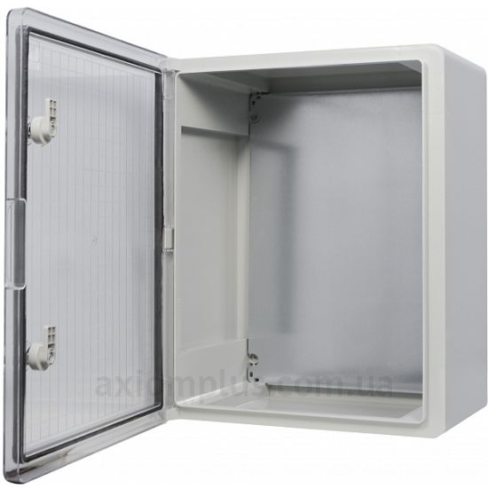 Фото серый монтажный бокс Аско-Укрем Ubox A0270010029 габариты 500х400х180мм